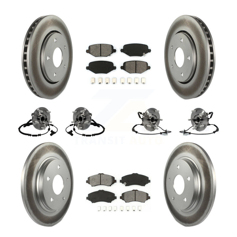 Transit Auto KBB-116825 Wheel Bearing and Hub Assembly for 2012-2016 Chrysler Town & Country, Dodge Grand Caravan, Ram C/V & more - Front and Rear product image