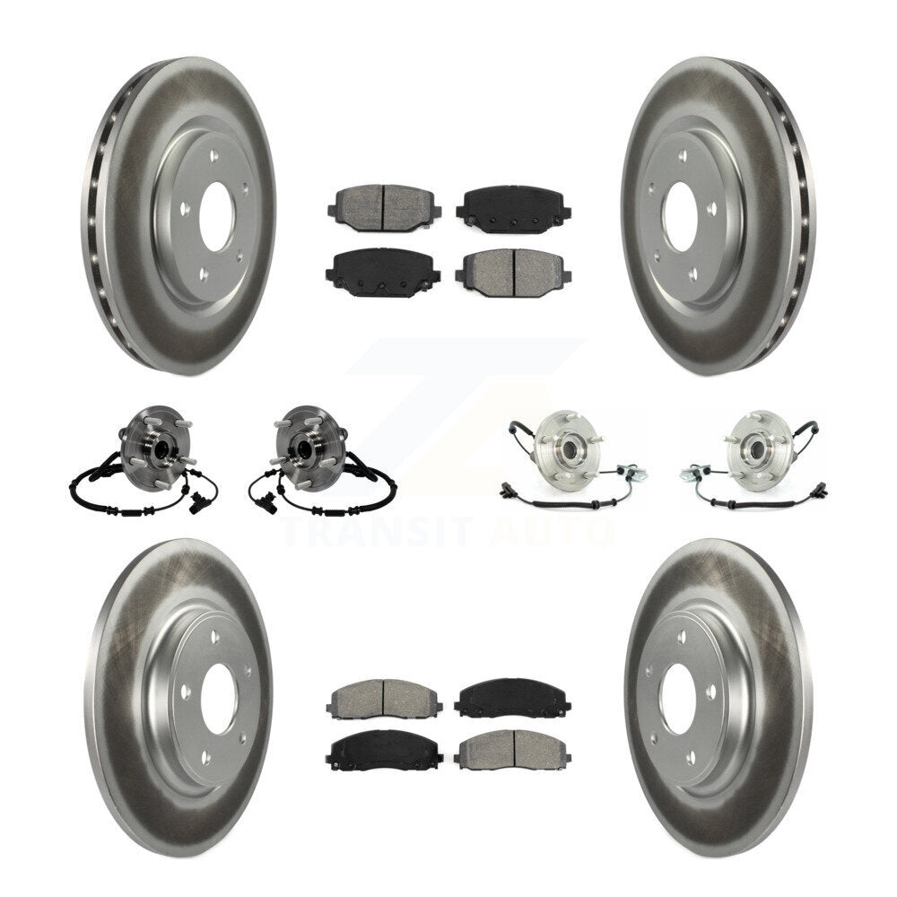 Transit Auto KBB-116827 Wheel Bearing and Hub Assembly for 2012 Volkswagen Routan - Front and Rear product image