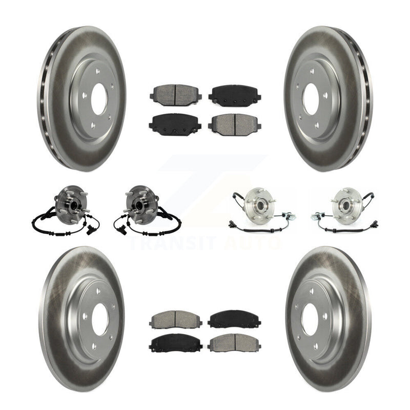 Transit Auto KBB-116827 Wheel Bearing and Hub Assembly for 2012 Volkswagen Routan - Front and Rear product image