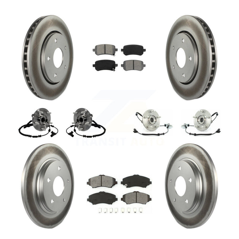 Transit Auto KBB-116828 Wheel Bearing and Hub Assembly for 2012 Volkswagen Routan - Front and Rear product image