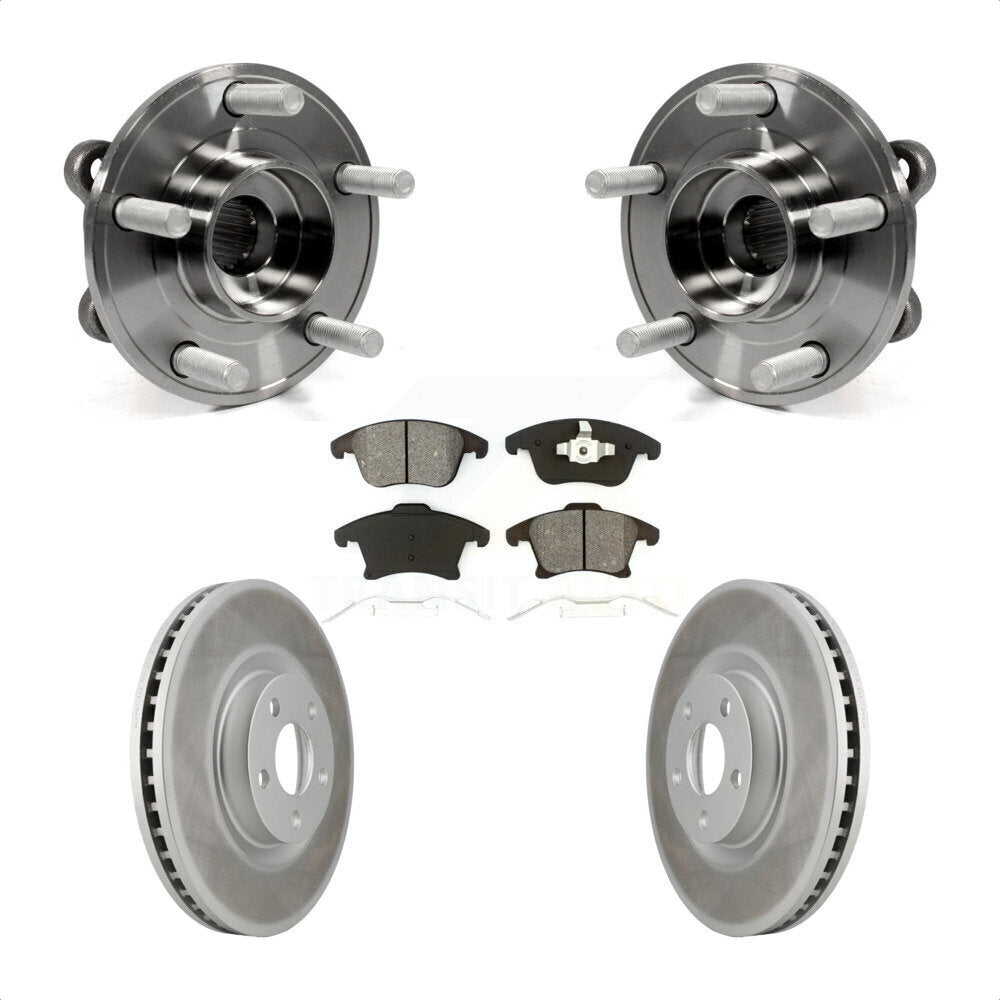 Transit Auto KBB-116832 Wheel Bearing and Hub Assembly for 2019-2020 Ford Police Responder Hybrid, Ford SSV Plug-In Hybrid - Front product image