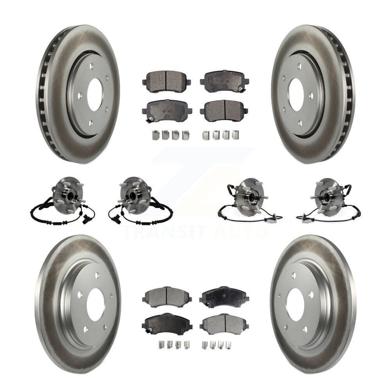 Transit Auto KBB-116838 Wheel Bearing and Hub Assembly for 2012 Chrysler Town & Country, Dodge Grand Caravan, Ram C/V - Front and Rear product image