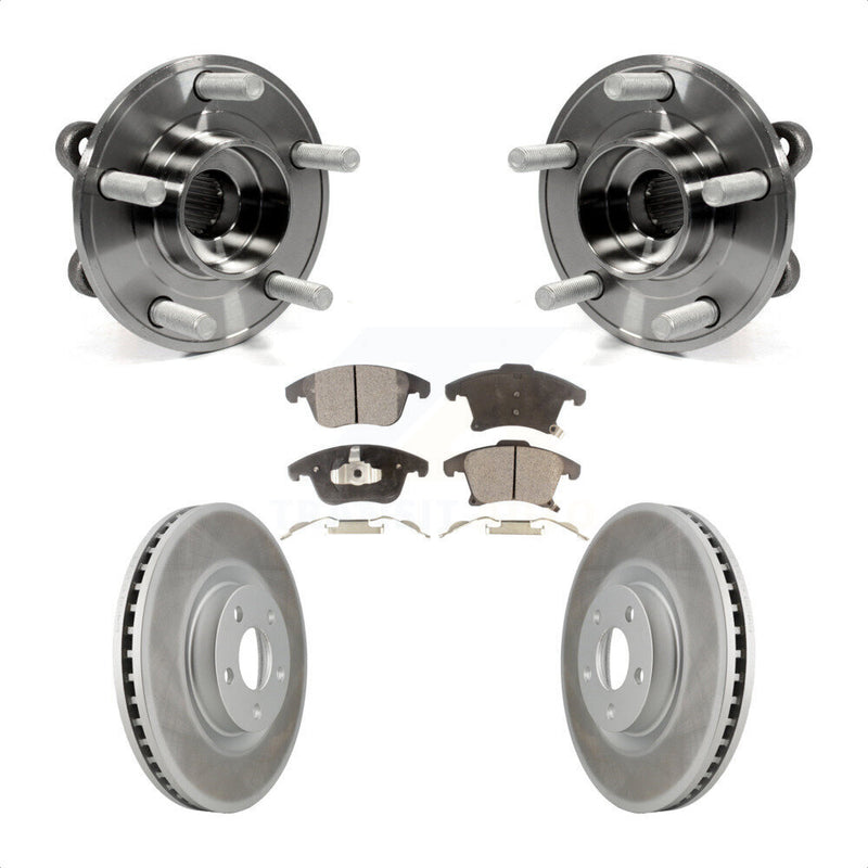 Transit Auto KBB-116843 Wheel Bearing and Hub Assembly for 2019-2020 Ford Police Responder Hybrid, Ford SSV Plug-In Hybrid - Front product image