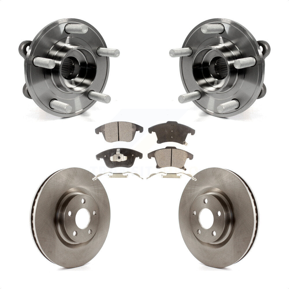Transit Auto KBB-116849 Wheel Bearing and Hub Assembly for 2019-2020 Ford Police Responder Hybrid, Ford SSV Plug-In Hybrid - Front product image