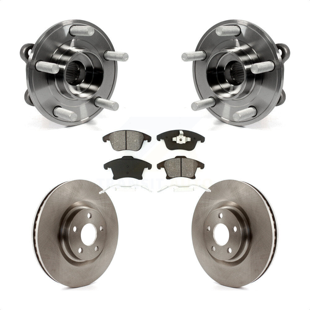 Transit Auto KBB-116852 Wheel Bearing and Hub Assembly for 2019-2020 Ford Police Responder Hybrid, Ford SSV Plug-In Hybrid - Front product image