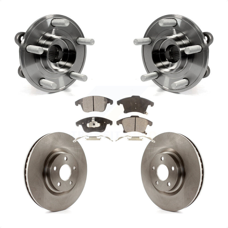 Transit Auto KBB-116856 Wheel Bearing and Hub Assembly for 2019-2020 Ford Police Responder Hybrid, Ford SSV Plug-In Hybrid - Front product image