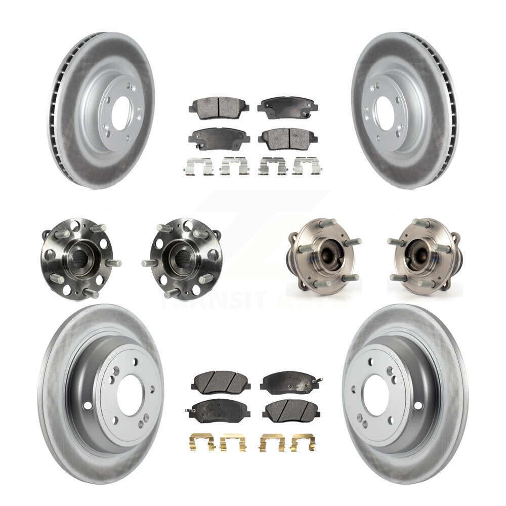 Transit Auto KBB-116874 Wheel Bearing and Hub Assembly for 2010-2011 Hyundai Genesis - Front and Rear product image