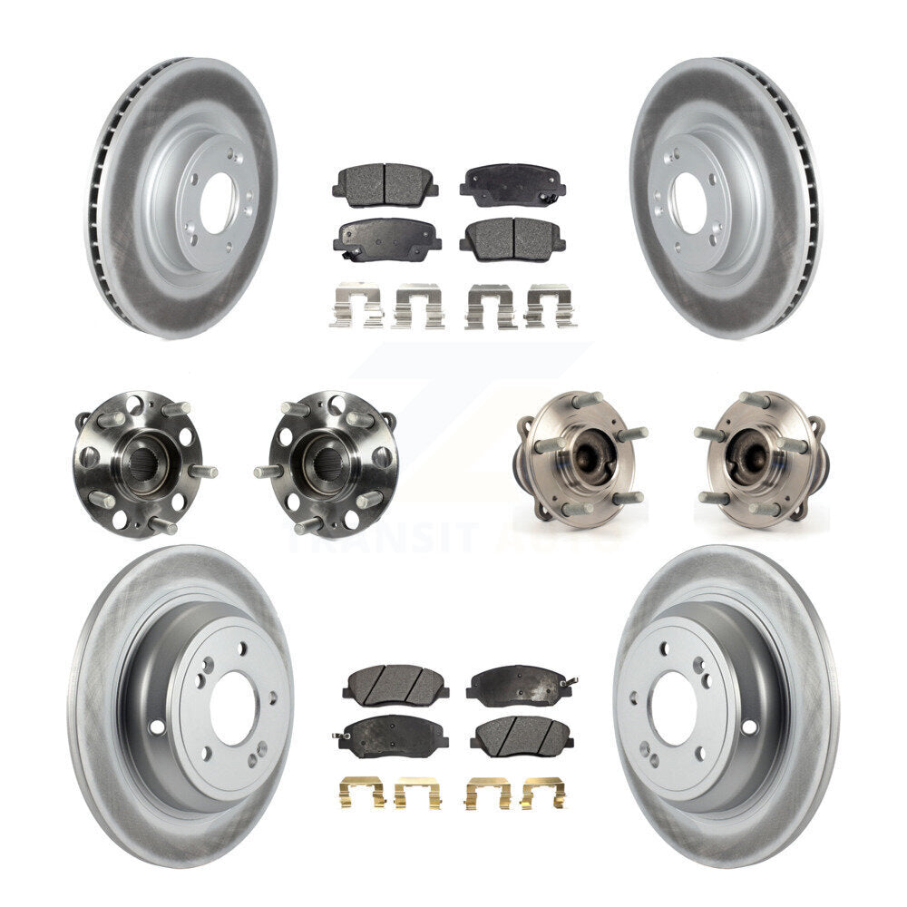 Transit Auto KBB-116875 Wheel Bearing and Hub Assembly for 2009-2010 Hyundai Genesis - Front and Rear product image
