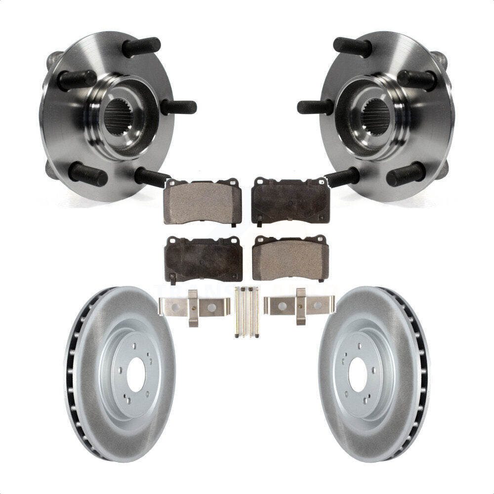 Transit Auto KBB-116897 Wheel Bearing and Hub Assembly for 2008-2015 Mitsubishi Lancer - Front product image
