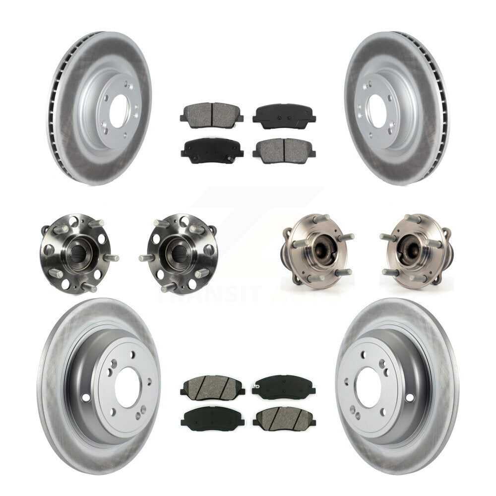 Transit Auto KBB-116907 Wheel Bearing and Hub Assembly for 2009-2010 Hyundai Genesis - Front and Rear product image