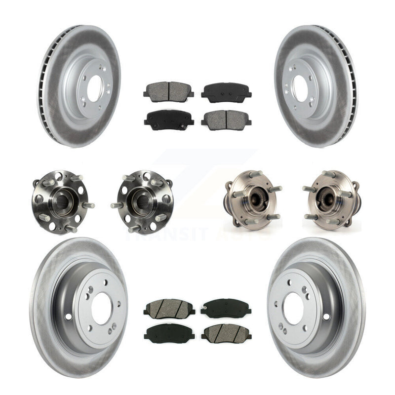 Transit Auto KBB-116907 Wheel Bearing and Hub Assembly for 2009-2010 Hyundai Genesis - Front and Rear product image