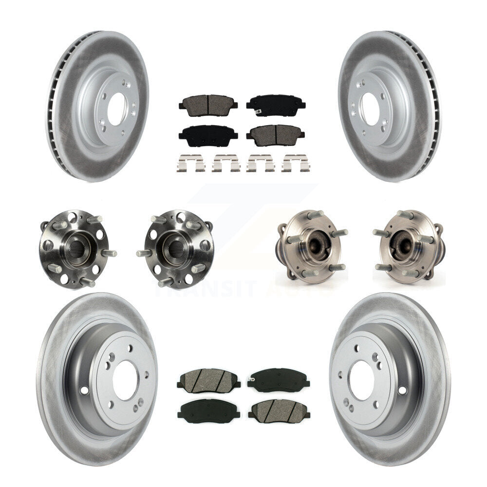 Transit Auto KBB-116908 Wheel Bearing and Hub Assembly for 2010-2011 Hyundai Genesis - Front and Rear product image