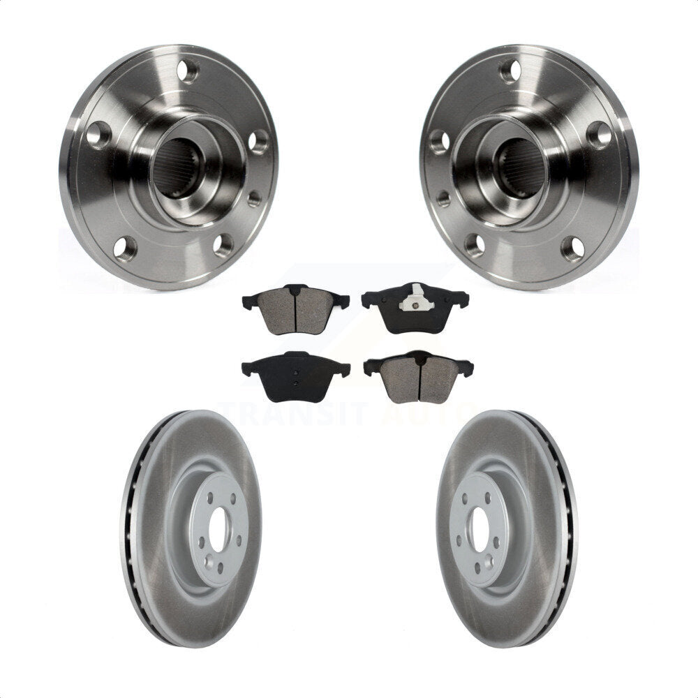 Transit Auto KBB-116909 Wheel Bearing and Hub Assembly for 2007-2018 Volvo S60, Volvo S80, Volvo V60 & more - Front product image