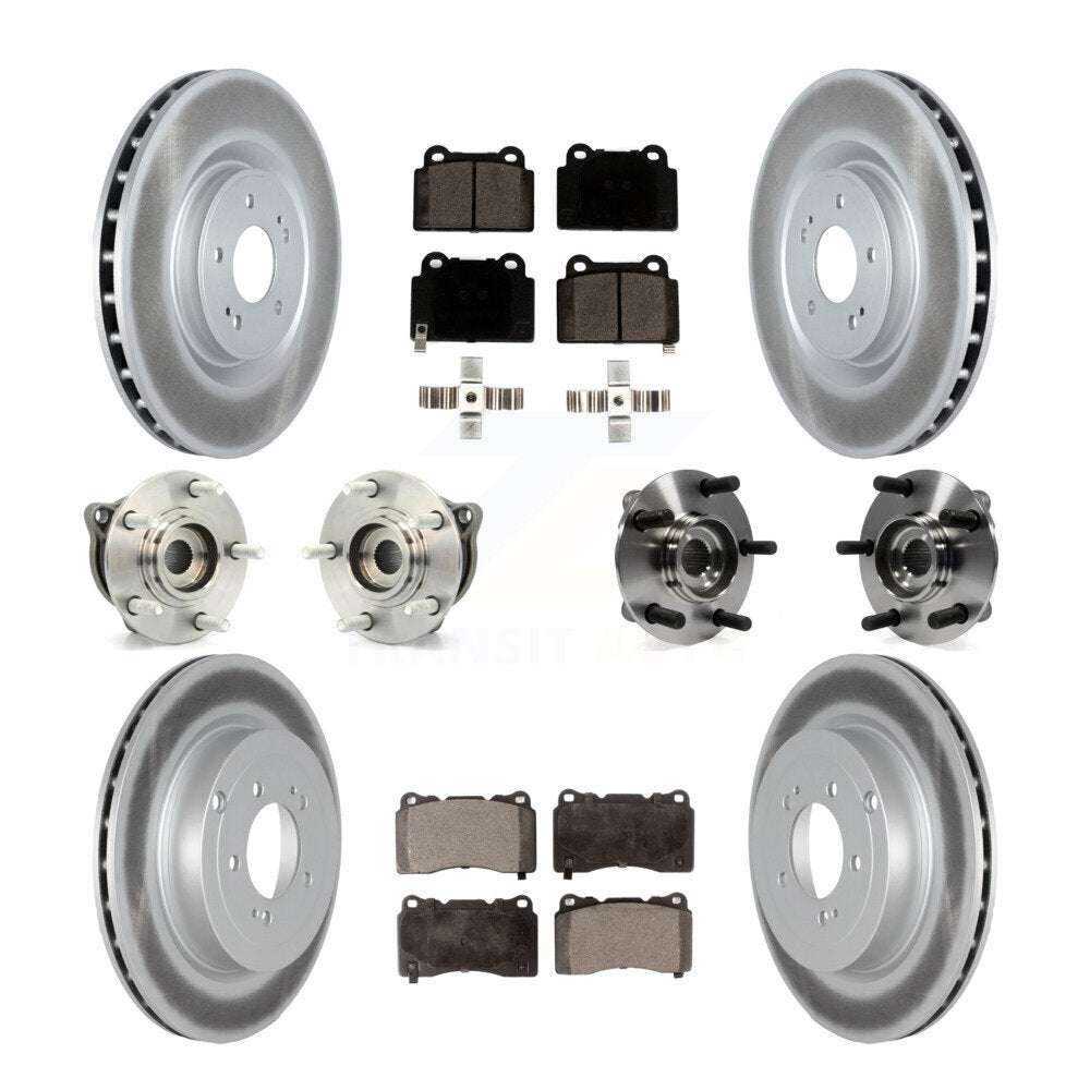 Transit Auto KBB-116932 Wheel Bearing and Hub Assembly for 2008-2015 Mitsubishi Lancer - Front and Rear product image