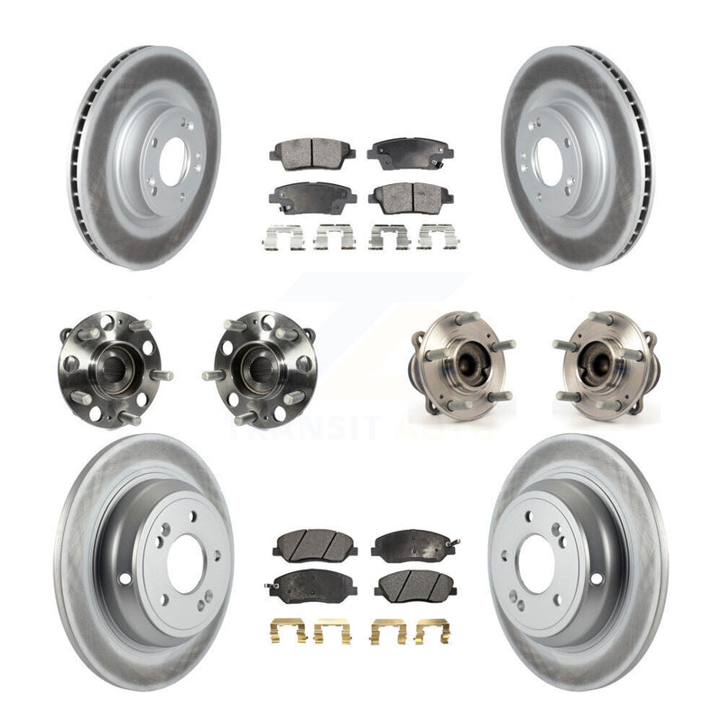 Transit Auto KBB-116934 Wheel Bearing and Hub Assembly for 2010-2011 Hyundai Genesis - Front and Rear product image