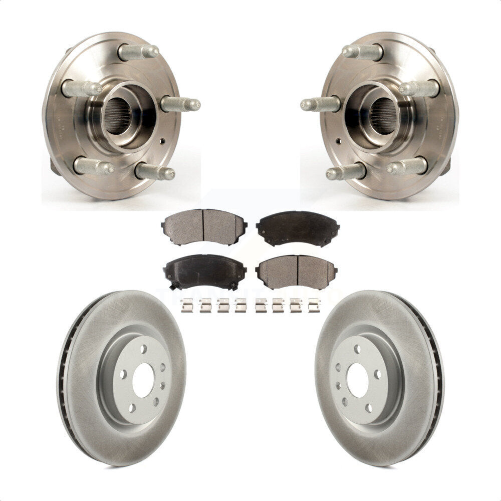 Transit Auto KBB-116938 Wheel Bearing and Hub Assembly for 2008-2014 Cadillac CTS - Front product image