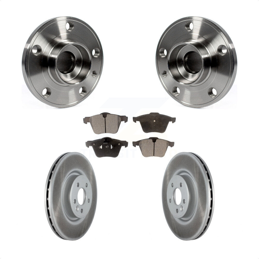 Transit Auto KBB-116946 Wheel Bearing and Hub Assembly for 2007-2018 Volvo S60, Volvo S80, Volvo V60 & more - Front product image