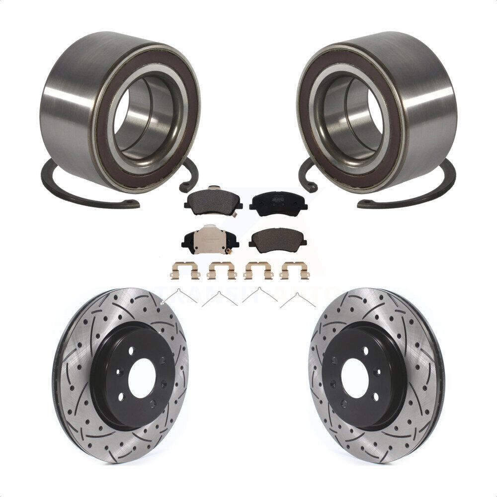 Transit Auto KBB-117025 Wheel Bearing for 2018-2022 Kia Rio, Hyundai Accent - Front product image