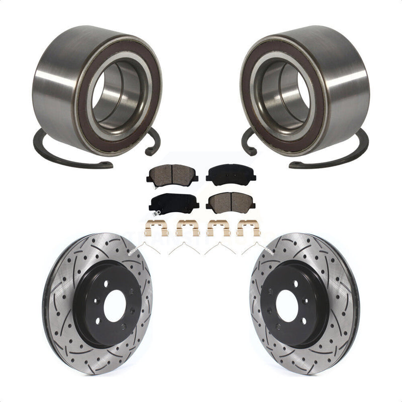 Transit Auto KBB-117026 Wheel Bearing for 2018-2022 Kia Rio, Hyundai Accent - Front product image