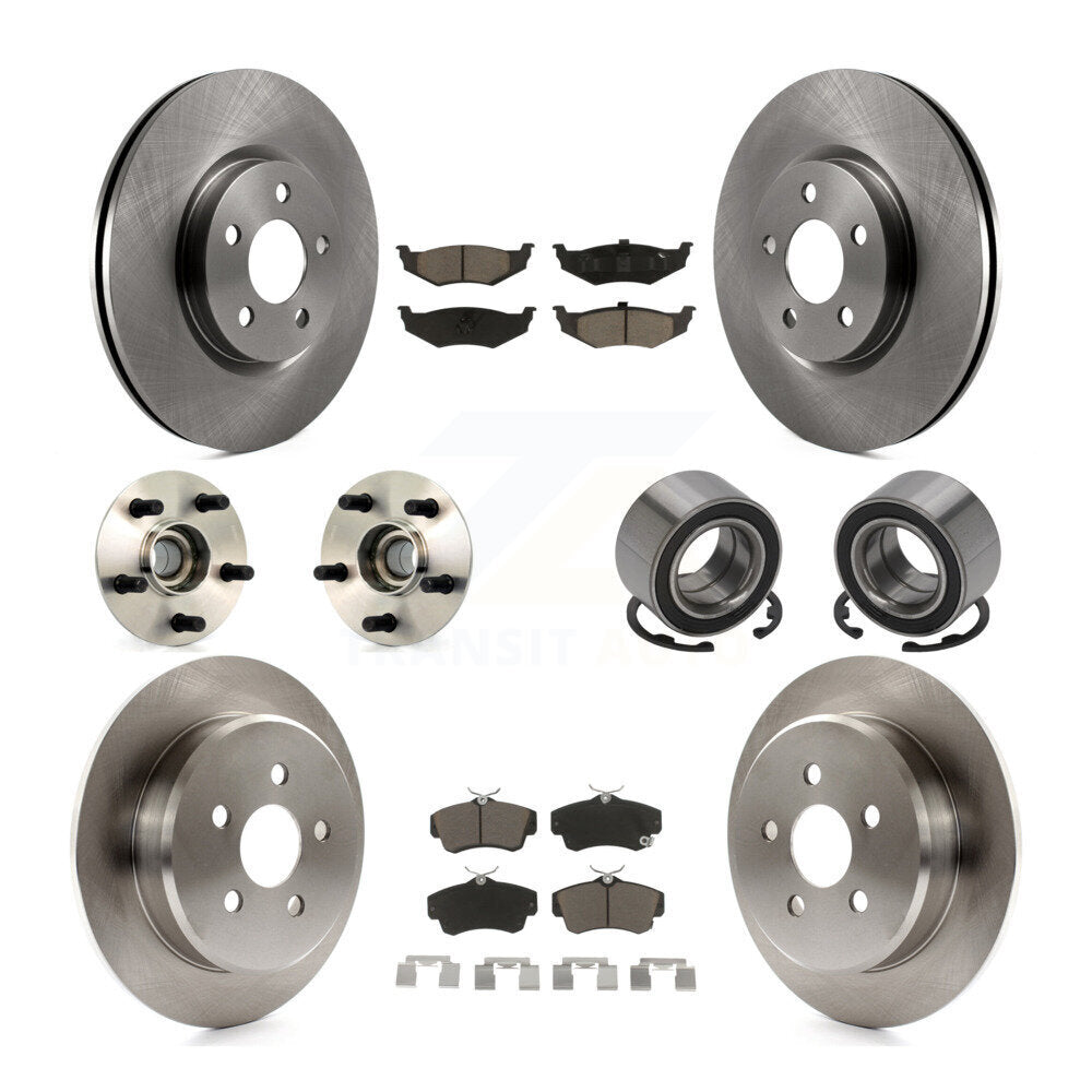 Transit Auto KBB-117106 Wheel Bearing for 2003-2007 Chrysler PT Cruiser - Front and Rear product image