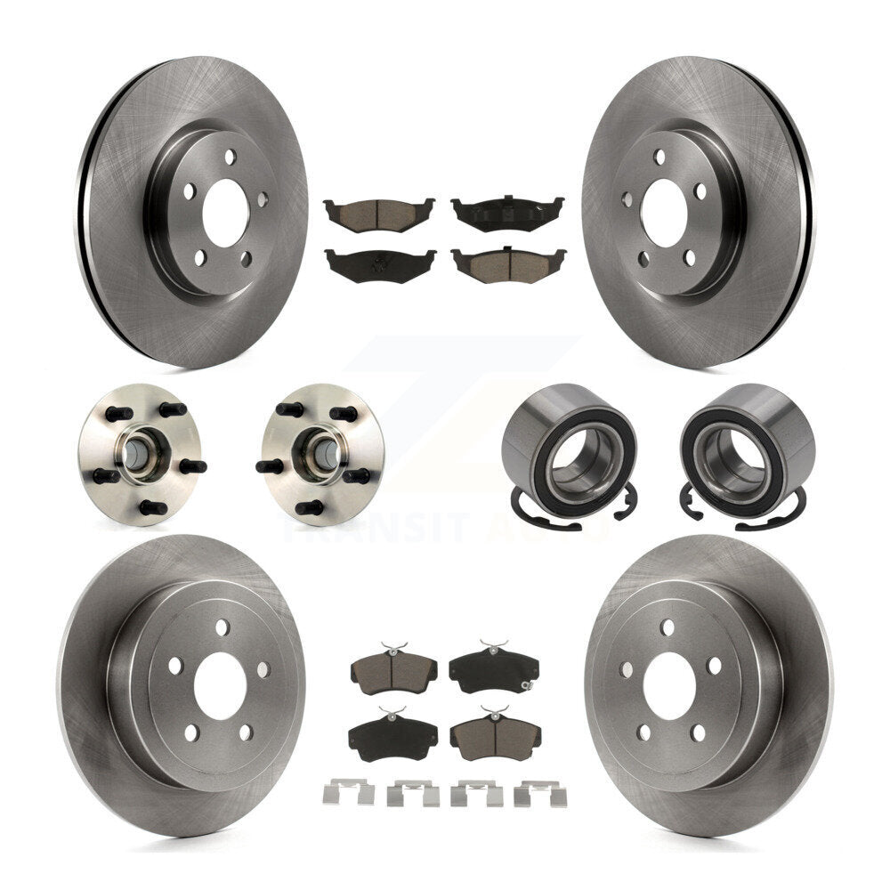 Transit Auto KBB-117109 Wheel Bearing for 2008-2010 Chrysler PT Cruiser - Front and Rear product image