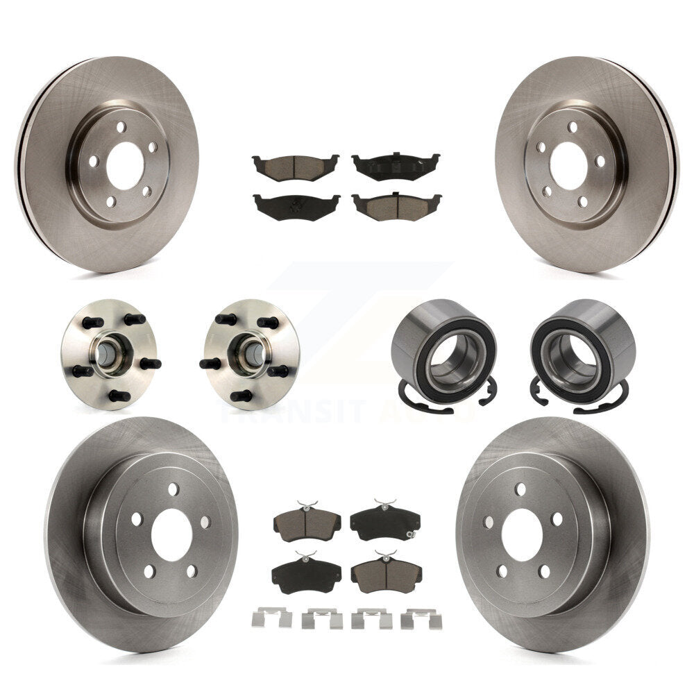 Transit Auto KBB-117110 Wheel Bearing for 2008-2009 Chrysler PT Cruiser - Front and Rear product image