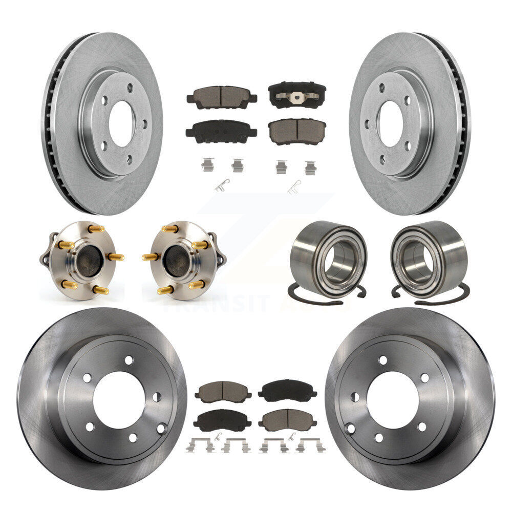 Transit Auto KBB-117122 Wheel Bearing for 2008-2016 Mitsubishi Lancer - Front and Rear product image