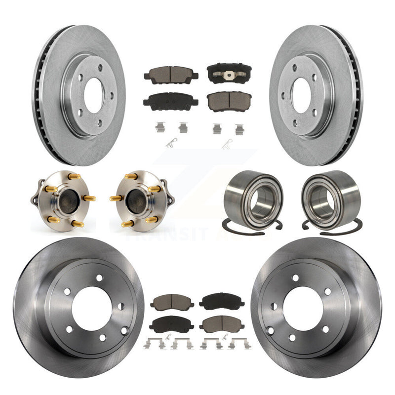 Transit Auto KBB-117122 Wheel Bearing for 2008-2016 Mitsubishi Lancer - Front and Rear product image