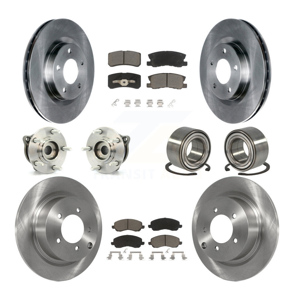 Transit Auto KBB-117125 Wheel Bearing for 2008-2013 Mitsubishi Outlander, Mitsubishi Outlander Sport - Front and Rear product image