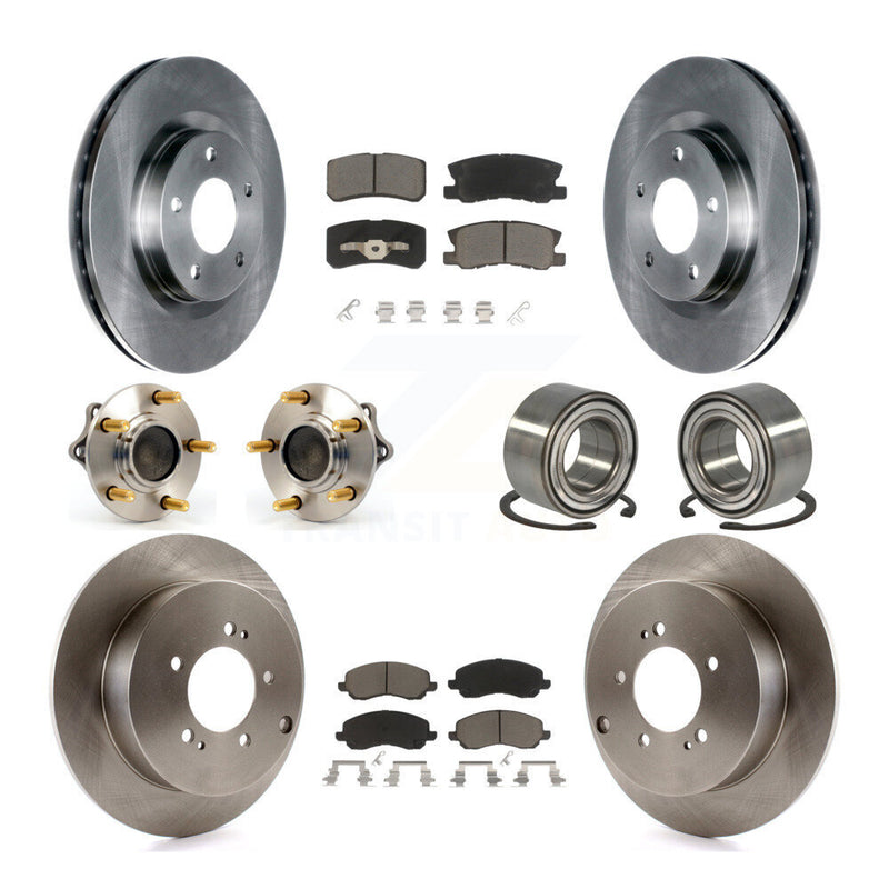 Transit Auto KBB-117126 Wheel Bearing for 2008-2013 Mitsubishi Outlander - Front and Rear product image