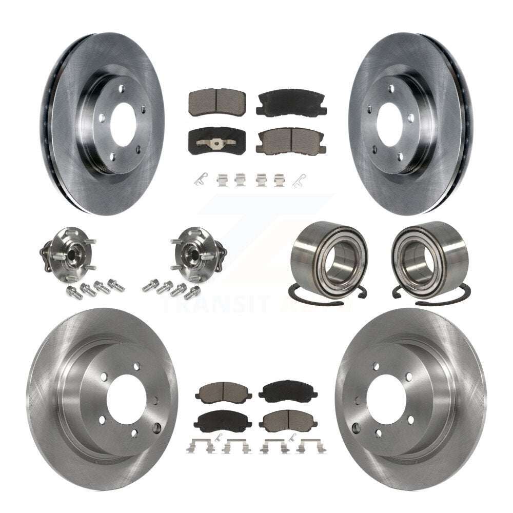Transit Auto KBB-117128 Wheel Bearing for 2008-2013 Mitsubishi Outlander, Mitsubishi RVR - Front and Rear product image