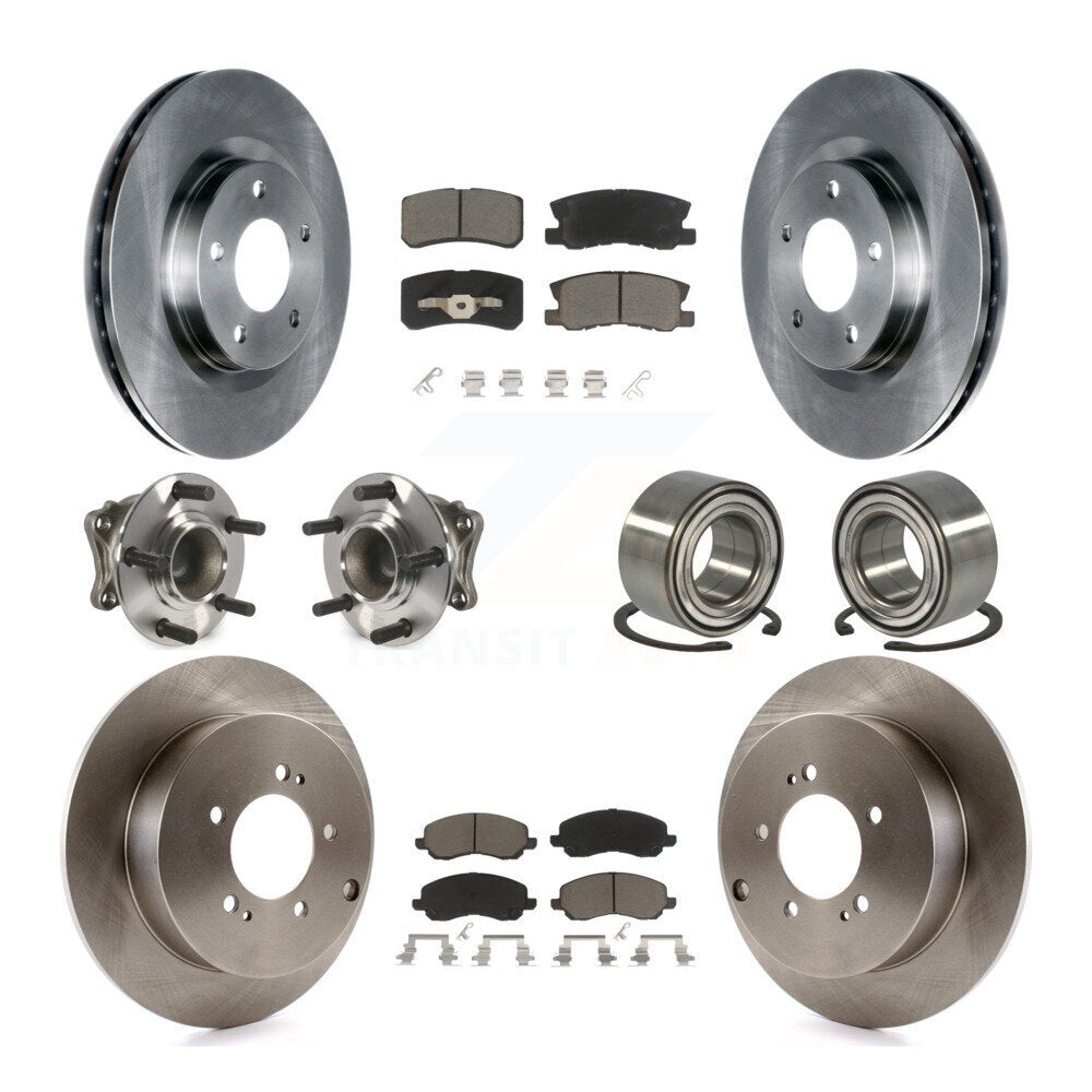 Transit Auto KBB-117129 Wheel Bearing for 2007-2013 Mitsubishi Outlander - Front and Rear product image