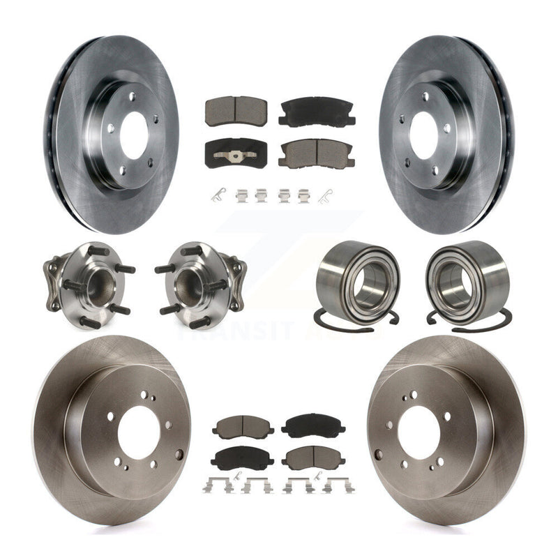 Transit Auto KBB-117129 Wheel Bearing for 2007-2013 Mitsubishi Outlander - Front and Rear product image