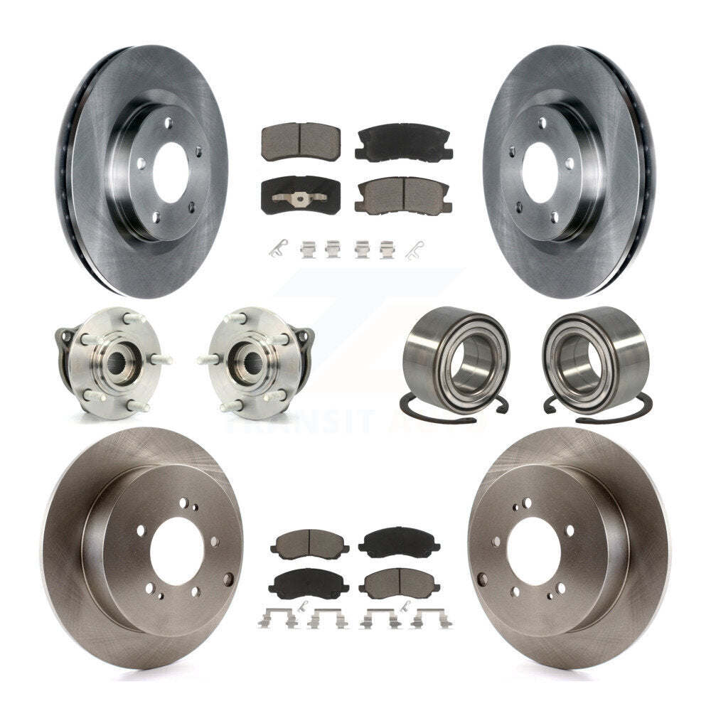 Transit Auto KBB-117130 Wheel Bearing for 2007-2013 Mitsubishi Outlander - Front and Rear product image
