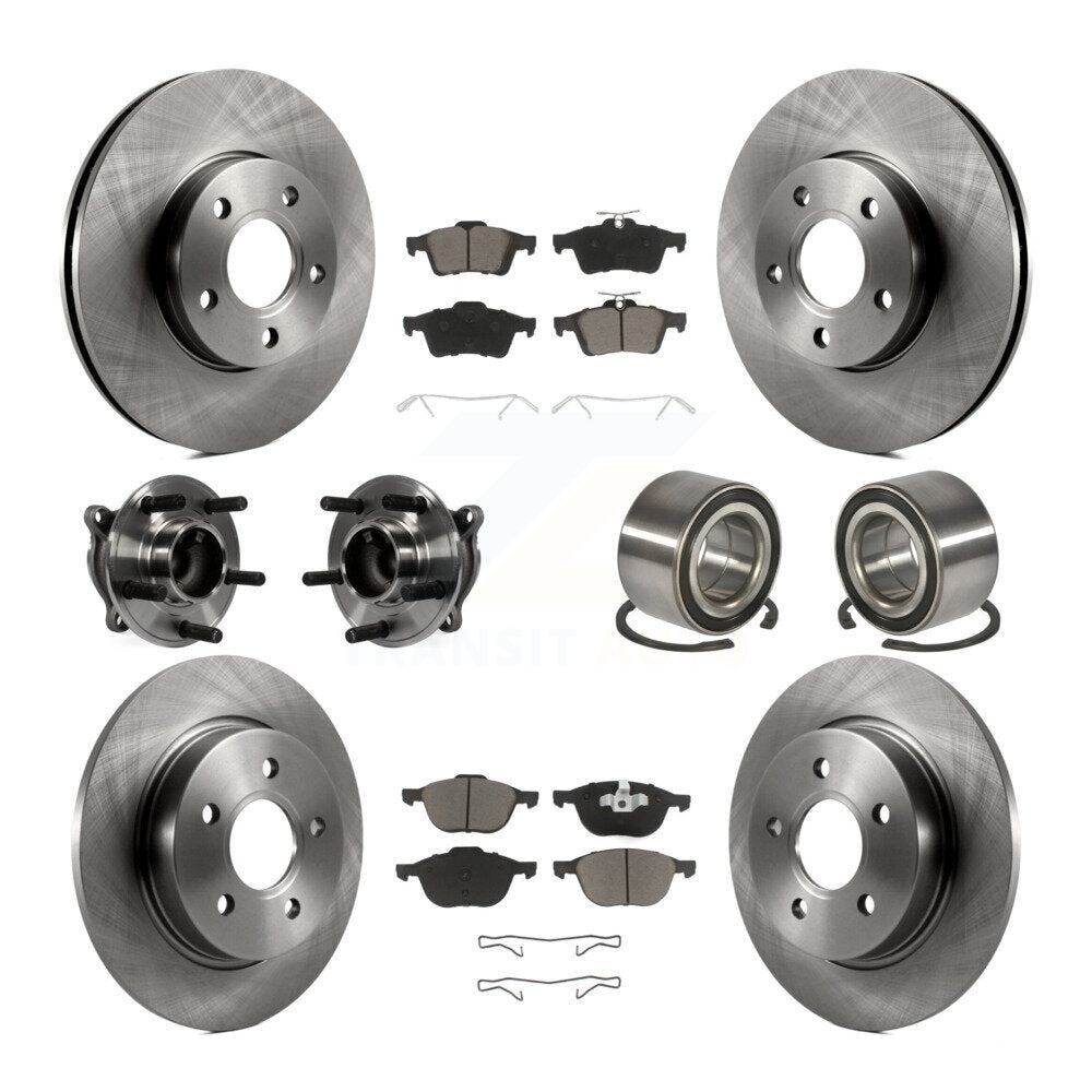 Transit Auto KBB-117159 Wheel Bearing for 2012-2018 Ford Focus - Front and Rear product image