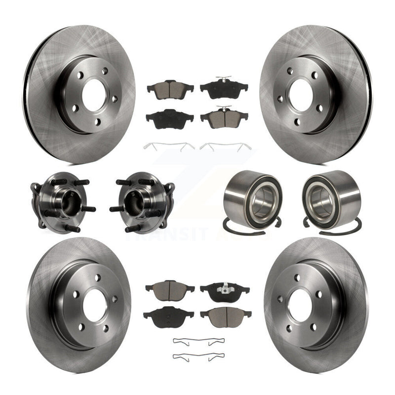 Transit Auto KBB-117159 Wheel Bearing for 2012-2018 Ford Focus - Front and Rear product image
