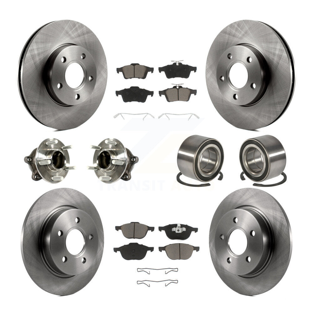 Transit Auto KBB-117161 Wheel Bearing for 2012-2018 Ford Focus - Front and Rear product image
