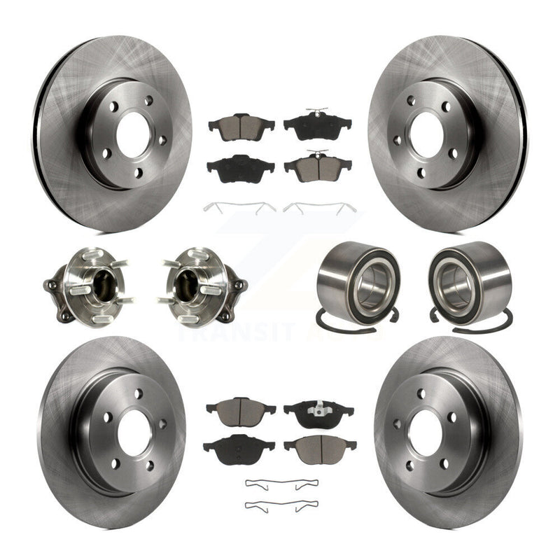 Transit Auto KBB-117161 Wheel Bearing for 2012-2018 Ford Focus - Front and Rear product image