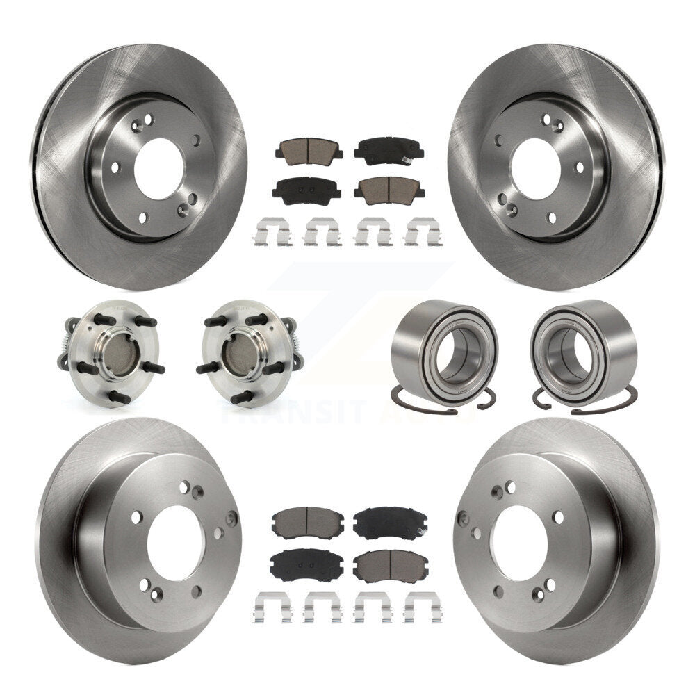 Transit Auto KBB-117201 Wheel Bearing for 2008-2010 Hyundai Sonata - Front and Rear product image
