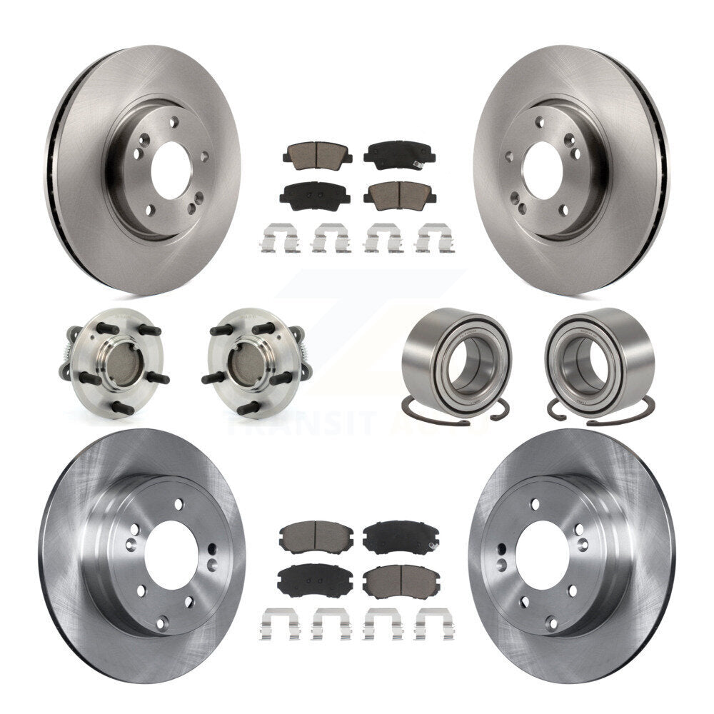 Transit Auto KBB-117202 Wheel Bearing for 2008-2010 Hyundai Sonata - Front and Rear product image