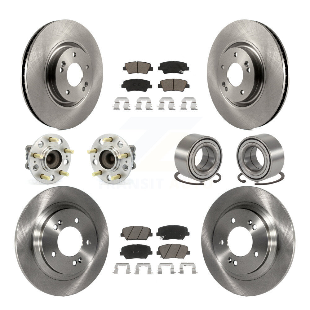 Transit Auto KBB-117218 Wheel Bearing for 2016-2017 Hyundai Azera - Front and Rear product image