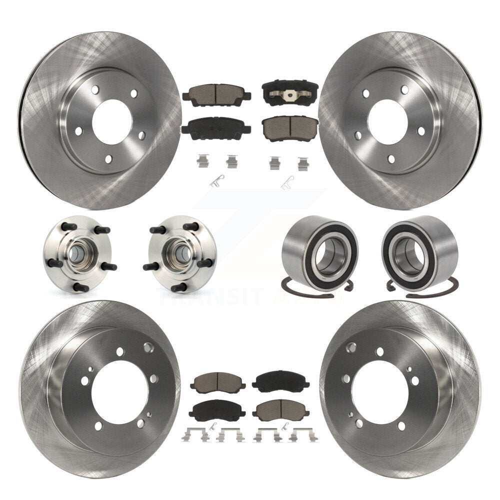 Transit Auto KBB-117266 Wheel Bearing for 2004-2006 Mitsubishi Lancer - Front and Rear product image