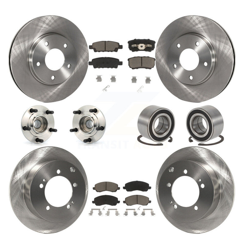 Transit Auto KBB-117266 Wheel Bearing for 2004-2006 Mitsubishi Lancer - Front and Rear product image