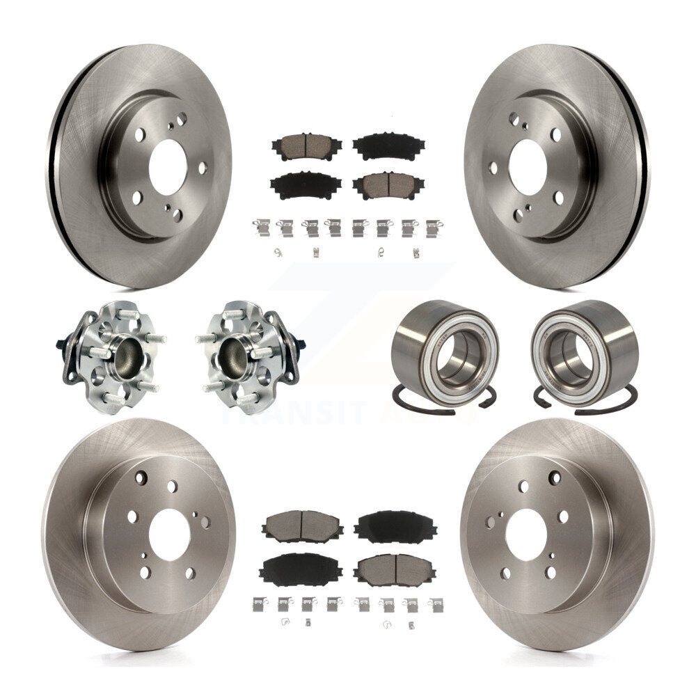 Transit Auto KBB-117293 Wheel Bearing for 2017-2018 Toyota Prius V - Front and Rear product image