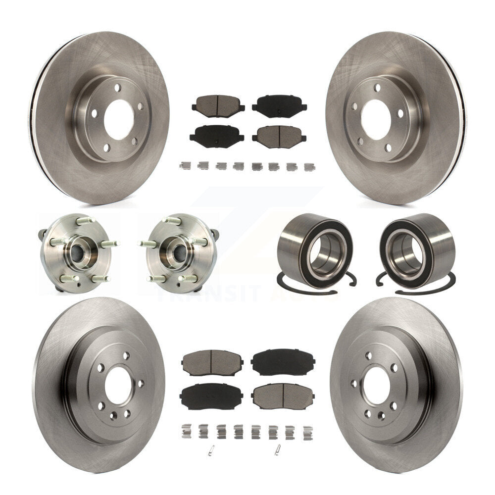 Transit Auto KBB-117294 Wheel Bearing for 2011-2015 Ford Edge, Lincoln MKX - Front and Rear product image