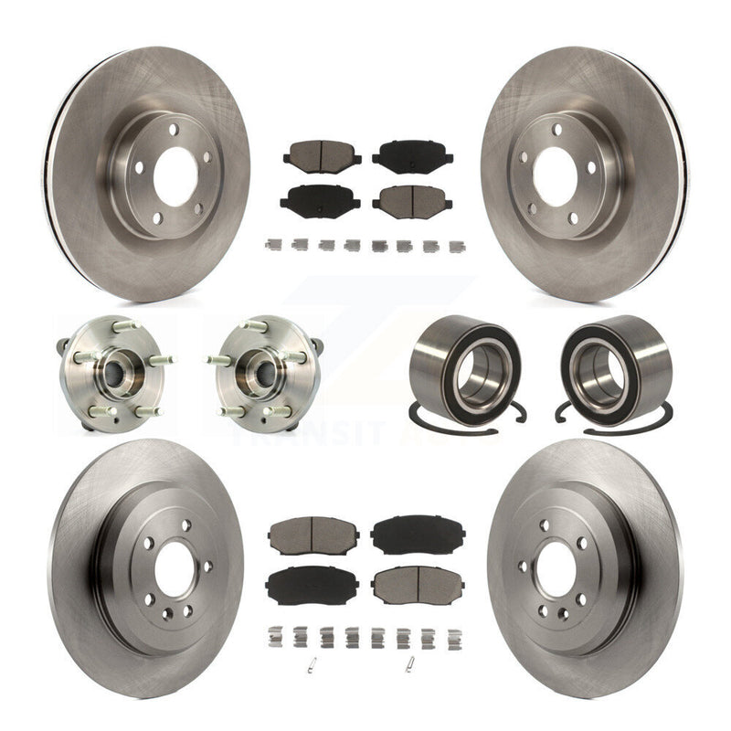 Transit Auto KBB-117294 Wheel Bearing for 2011-2015 Ford Edge, Lincoln MKX - Front and Rear product image