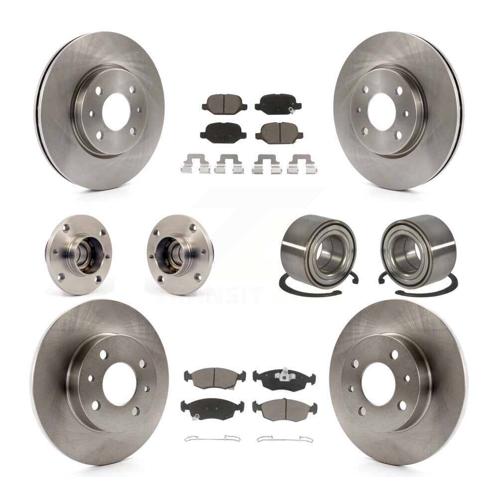 Transit Auto KBB-117299 Wheel Bearing for 2012-2017 Fiat 500 - Front and Rear product image