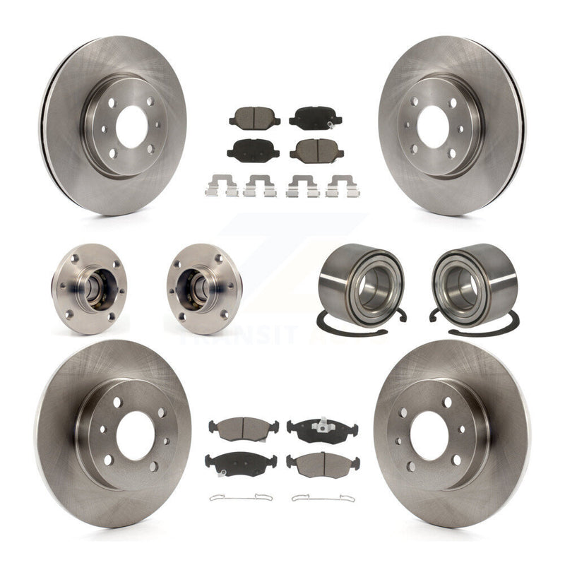 Transit Auto KBB-117299 Wheel Bearing for 2012-2017 Fiat 500 - Front and Rear product image