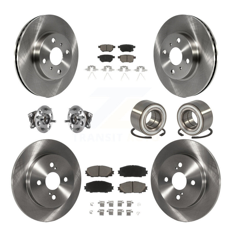 Transit Auto KBB-117310 Wheel Bearing for 2015-2018 Toyota Yaris - Front and Rear product image