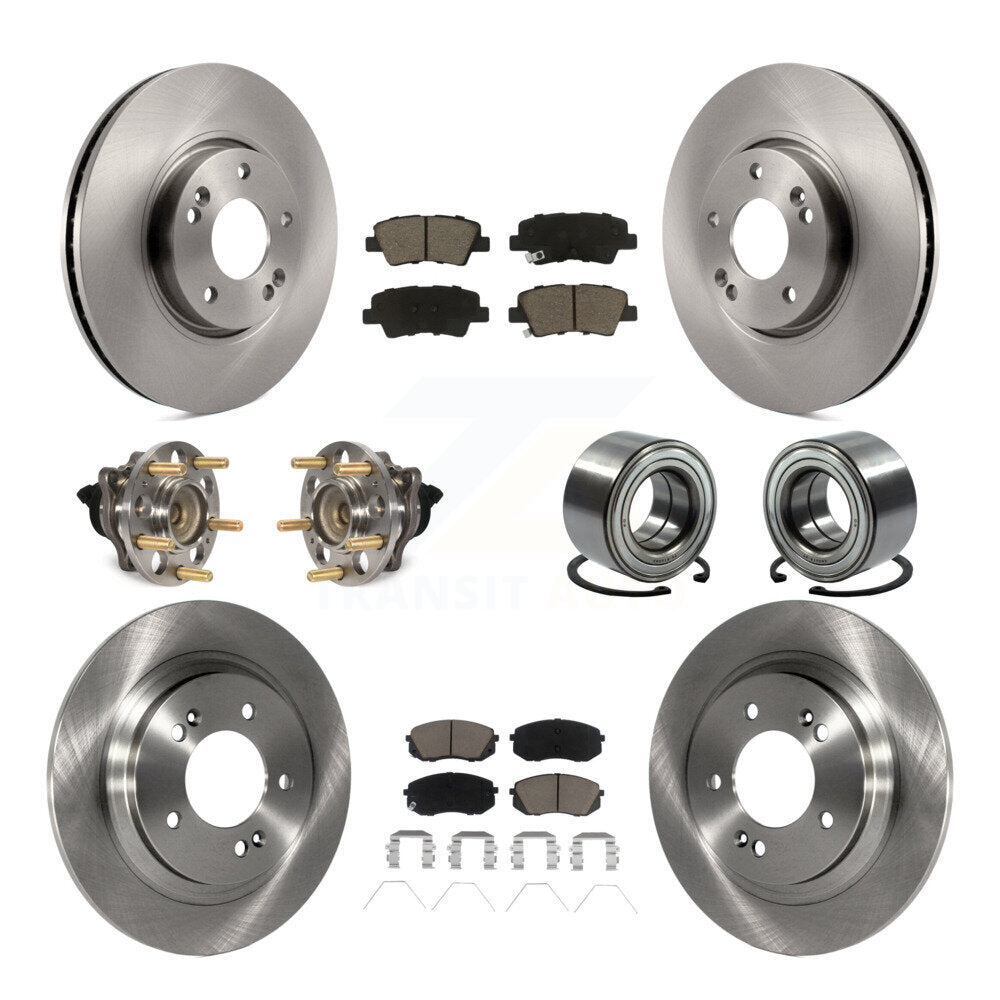 Transit Auto KBB-117349 Wheel Bearing for 2017-2019 Kia Soul EV - Front and Rear product image
